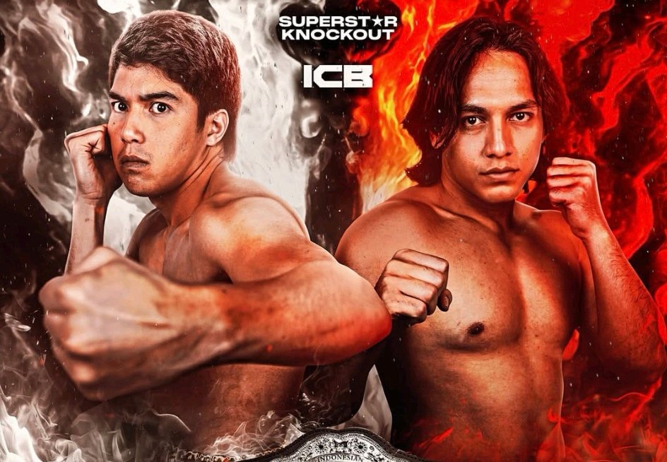El Rumi vs Jefri Nichol. Foto: Instagram/icbchampionship