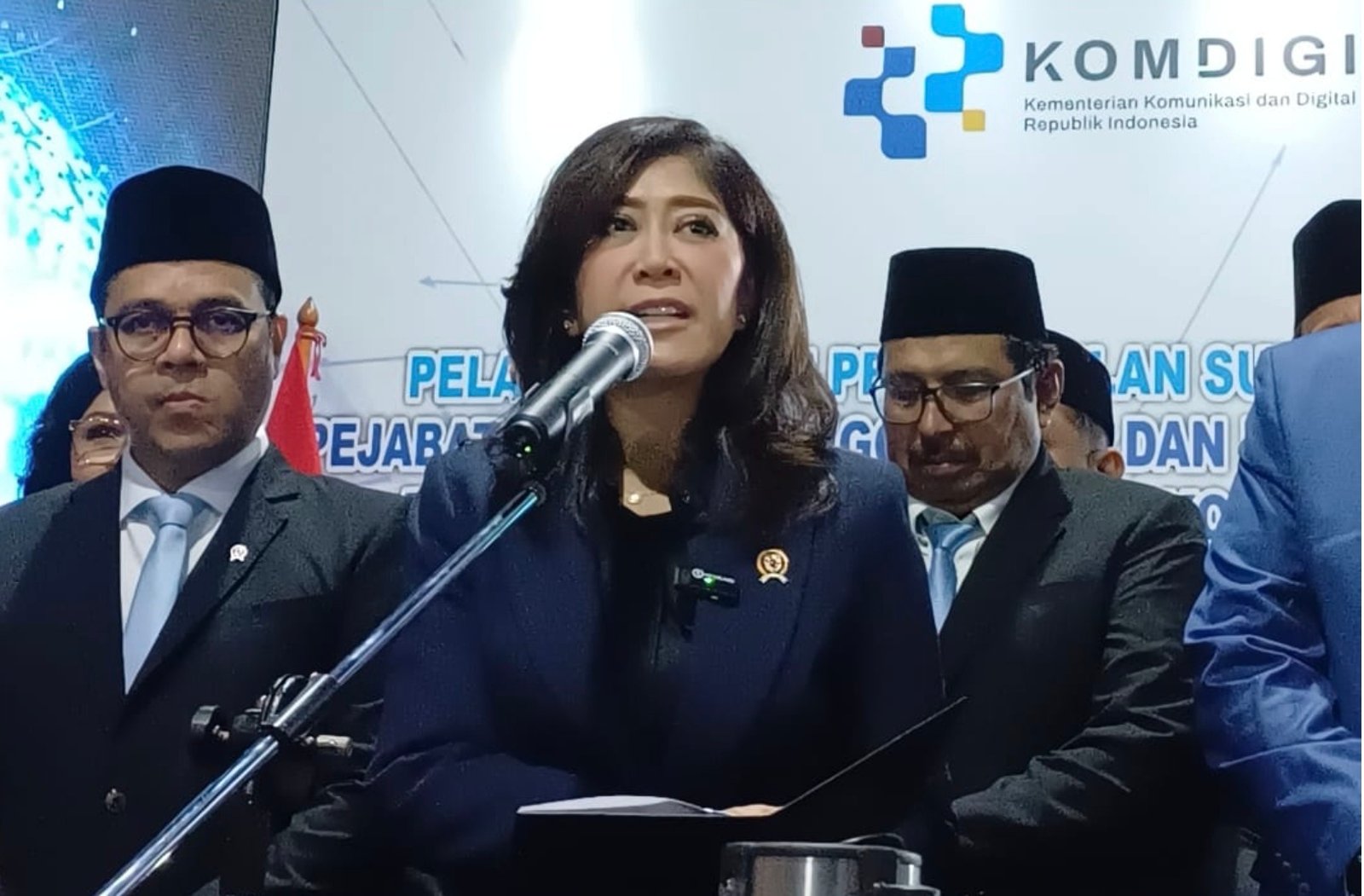 Menteri Komunikasi dan Digital, Meutya Hafid. Foto: GPriority/Dimas A Putra