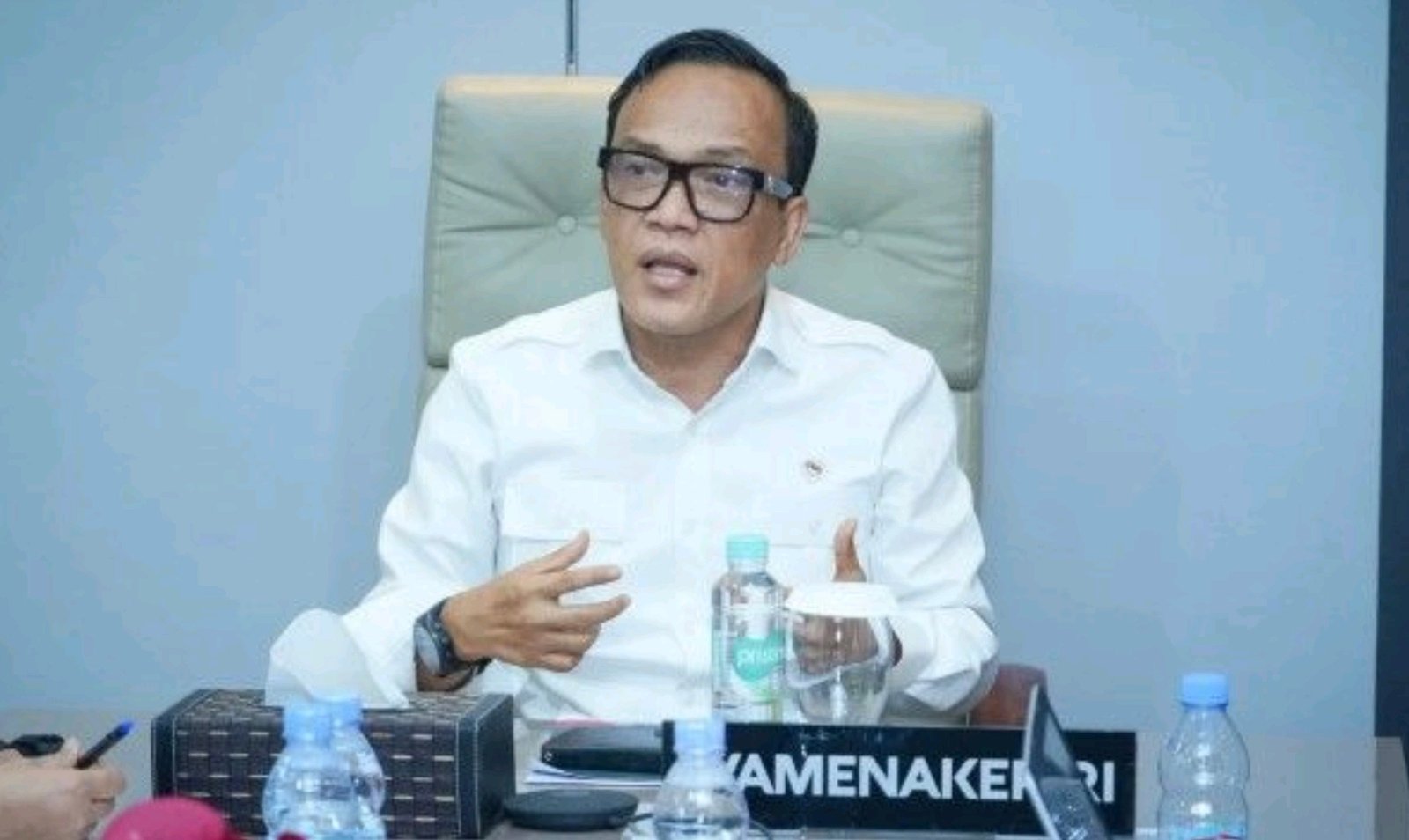 Wakil Menteri Ketenagakerjaan (Wamenaker) Immanuel Ebenezer Gerungan. Foto: istimewa