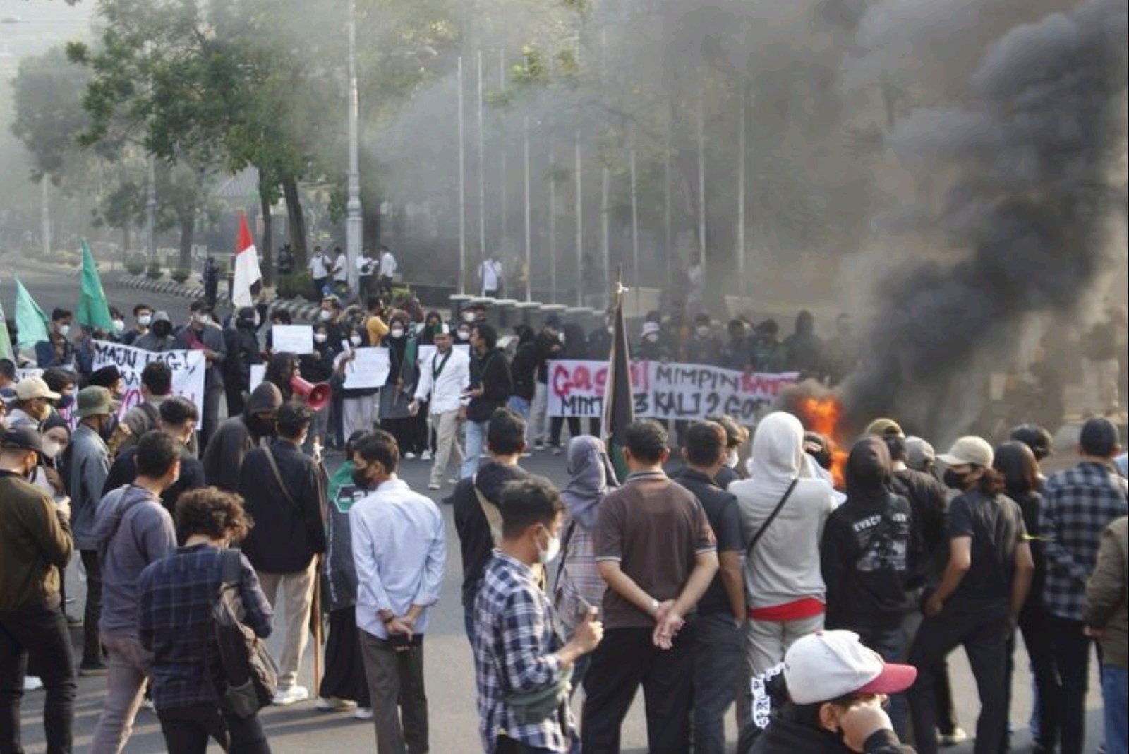 Aksi demo/Foto : Dok Pinterest