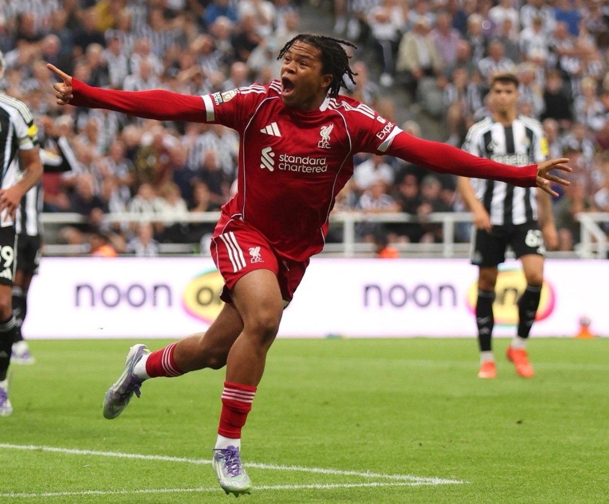 Pemain Liverpool, Rio Ngumoha. Foto: instagram/premierleague