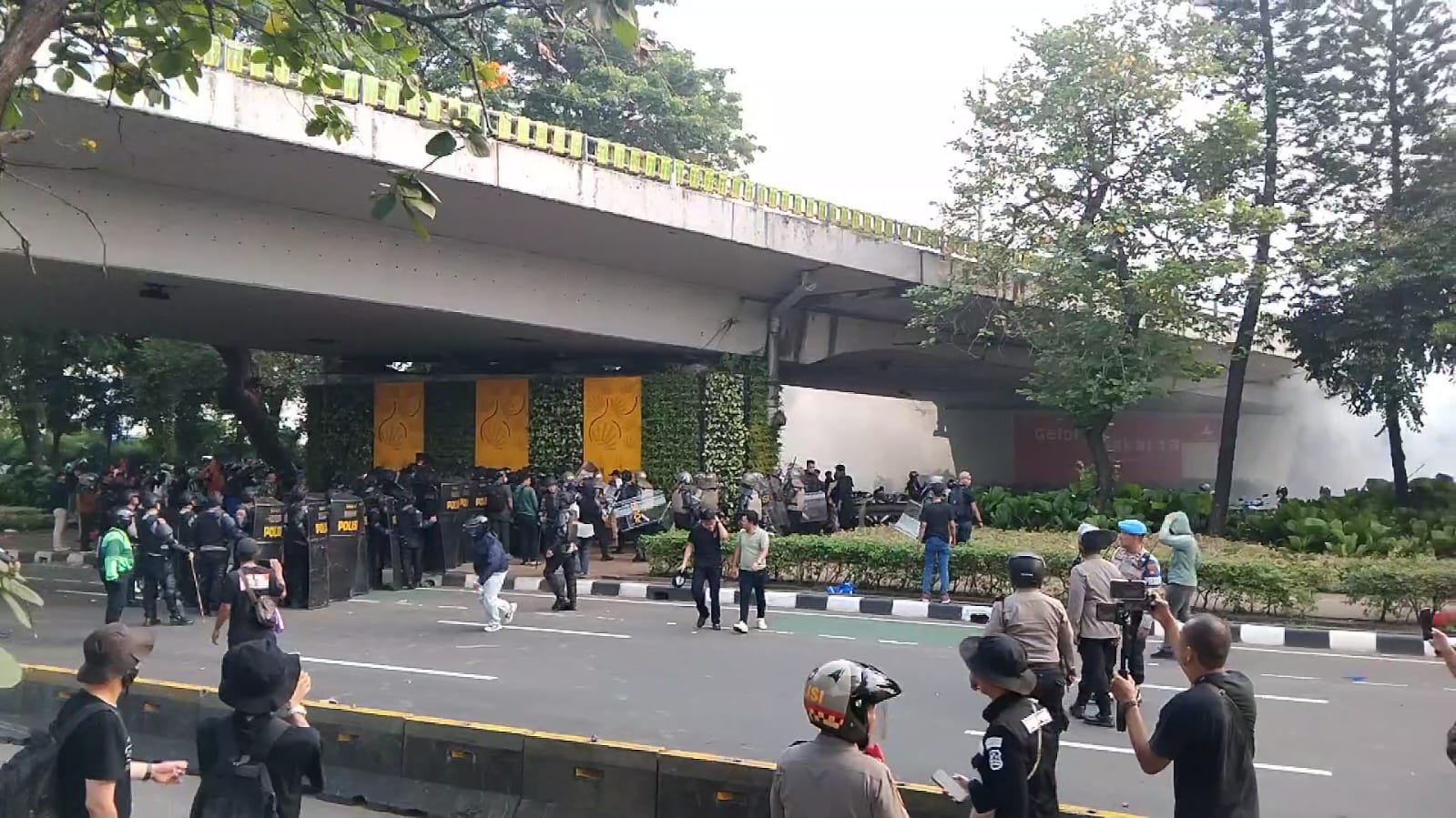 Demo mahasiswa di DPR pada 25 Agustus 2025/Foto : Dok Fifi Abdurahman