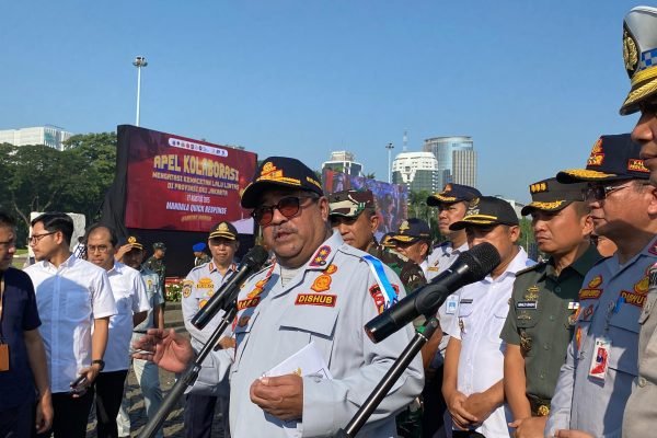 Wakil Gubernur DKI Jakarta Rano Karno usai pimpin Apel Kolaborasi Mengatasi Kemacetan Lalu Lintas di DKI Jakarta, Selasa (27/8)/Foto : Dok Fifi Abdurahman
