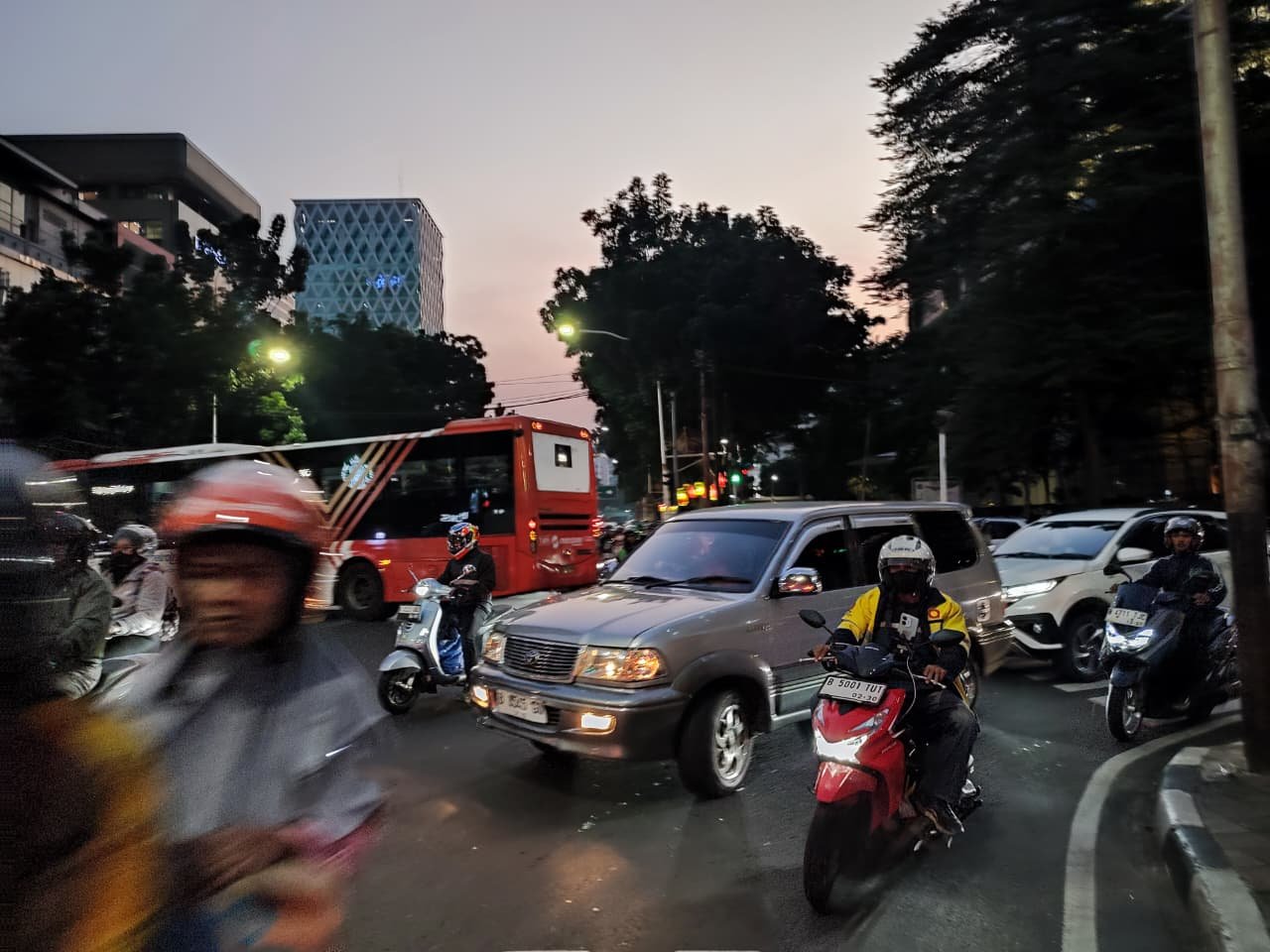 Kenderaan di wilayah DKI Jakarta/Foto : Dok Fifi Abdurahman