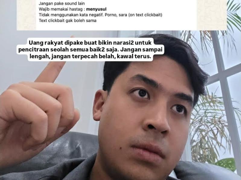 YouTuber dan Influencer Jerome Polin bongkar tawaran ajakan damai Indonesia yang diduga datang dari pemerintah/Foto : Tangkapan Layar Instagram @jeromepolin