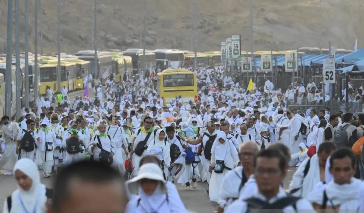 Jamaah haji Indonesia/Foto : Dok. INP Polri