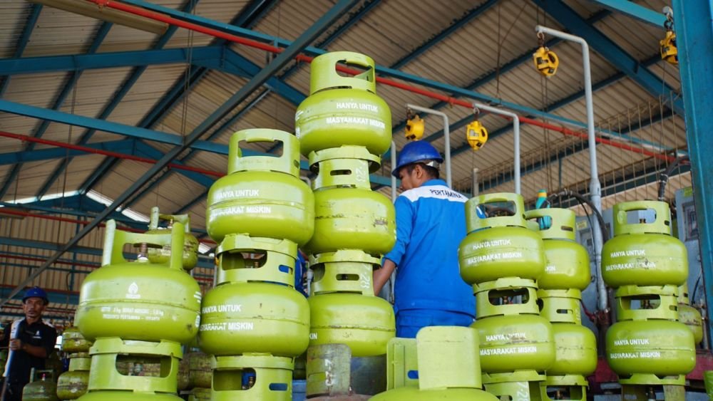 Ilustrasi gas lpg 3 kg/Foto : Dok. Media Center Riau