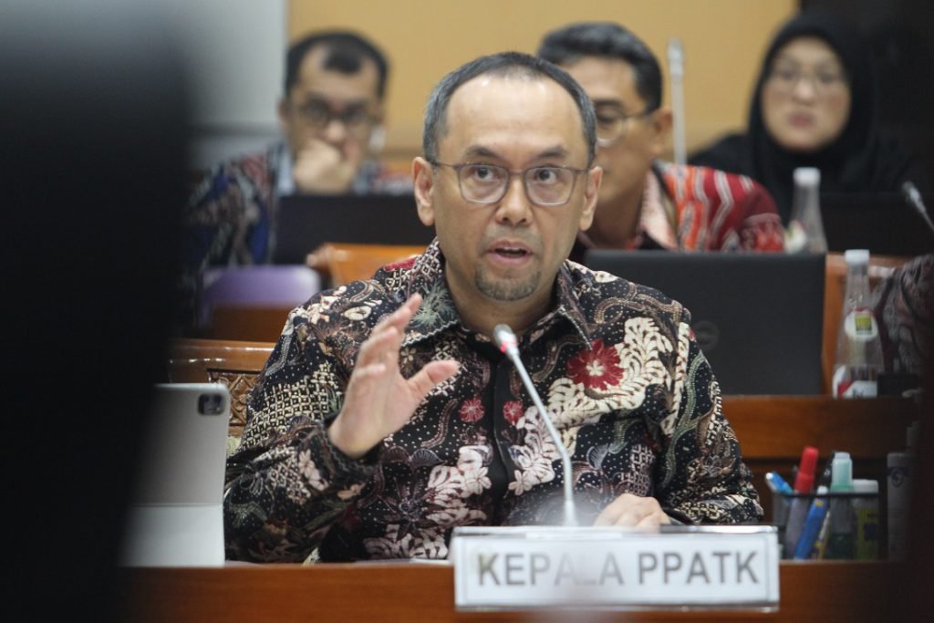 Kepala PPATK, Natsir Kongah/Foto : Dok. PPID PPATK