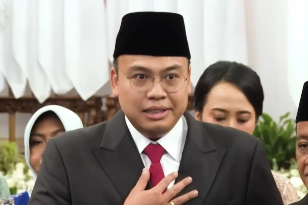 Angga Raka Prabowo usai dilantik Presiden Prabowo/Foto : Dok. YouTube (Sekretariat Presiden)