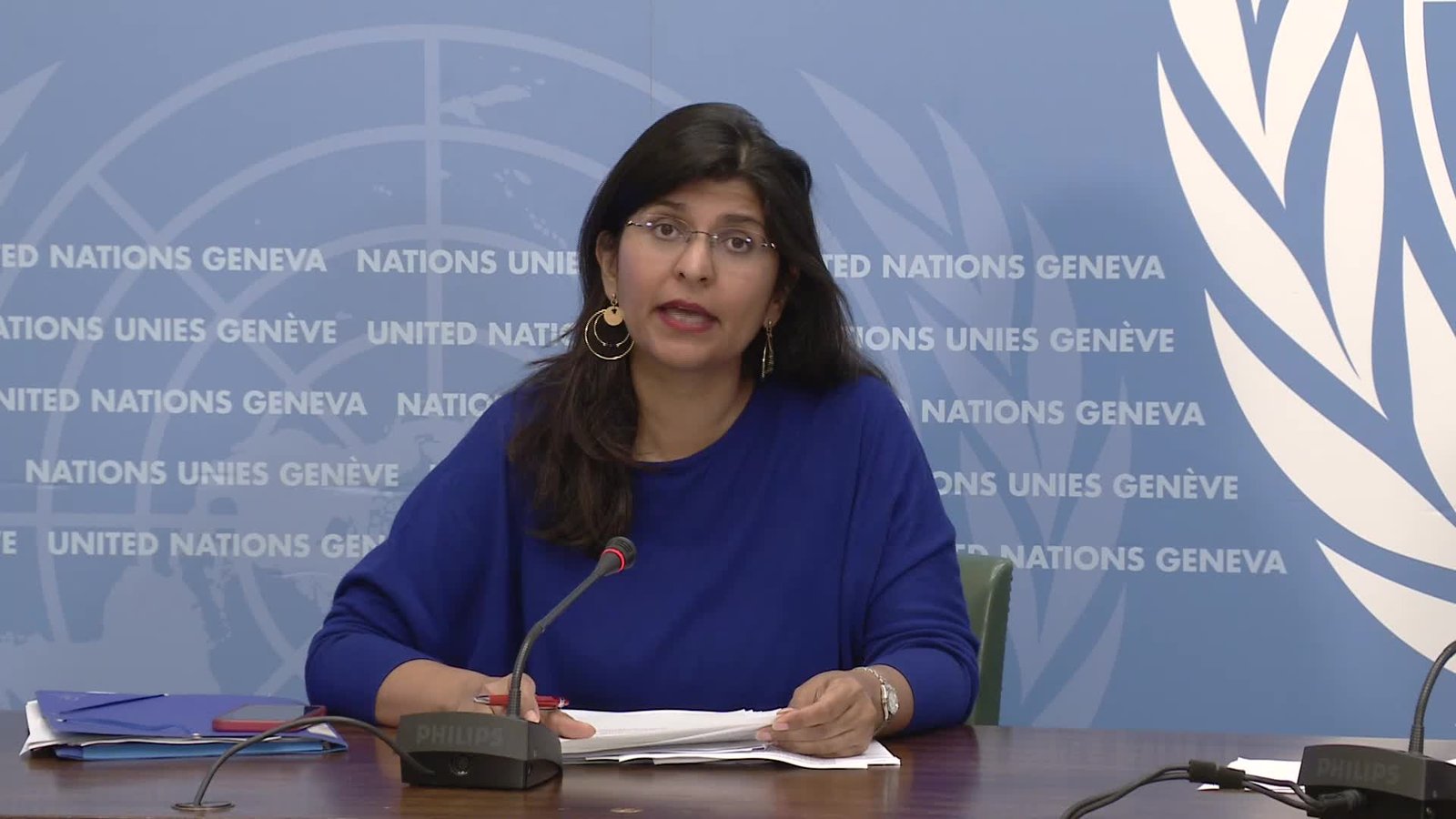Ravina Shamdasani selaku juru bicara Komisioner Tinggi PBB untuk Hak Asasi Manusia/Foto : Dok. United Nations