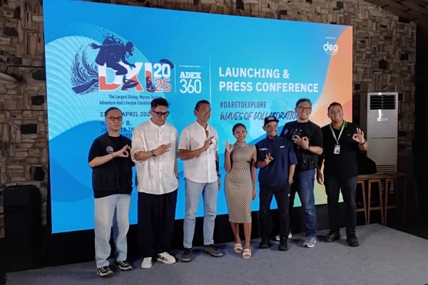 Irfan dan pegiat olahraga out door, serta beberapa pimpinan event DXI 2026. Foto: GPriority/Rizqi Juned