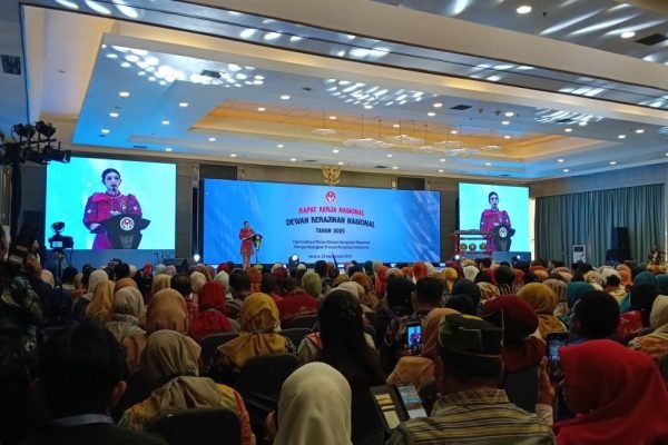 Pesan Ketua DEKRANAS, Selvi Ananda ke Ketua DEKRANASDA di rakernas 2025/Foto Juwita Sari