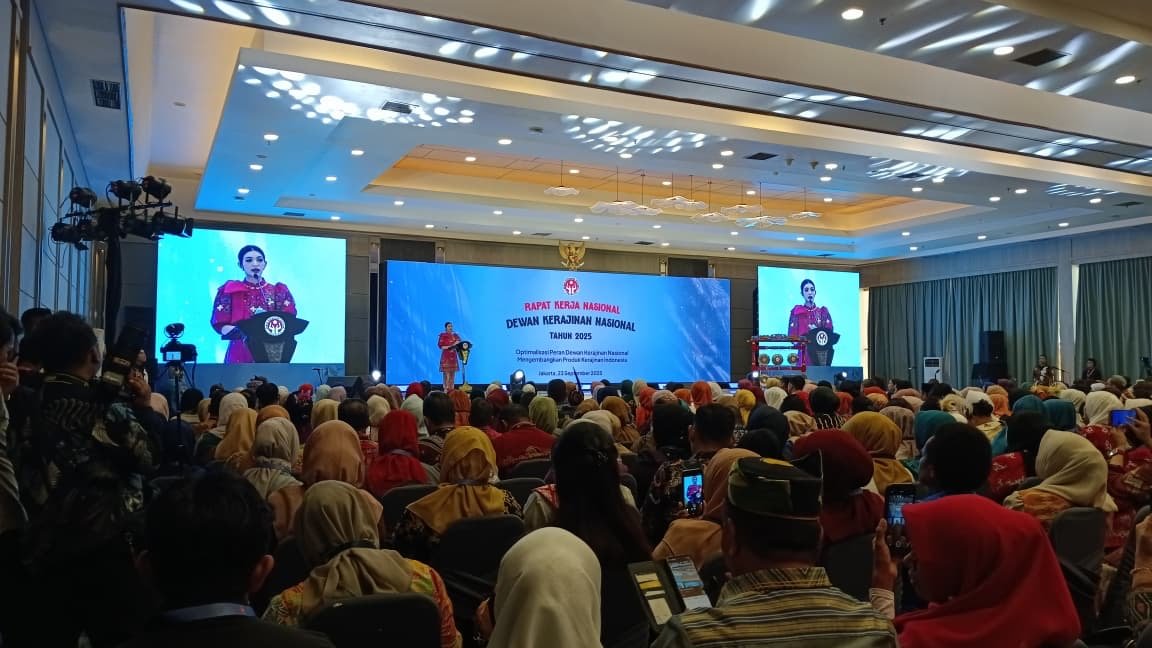 Pesan Ketua DEKRANAS, Selvi Ananda ke Ketua DEKRANASDA di rakernas 2025/Foto Juwita Sari