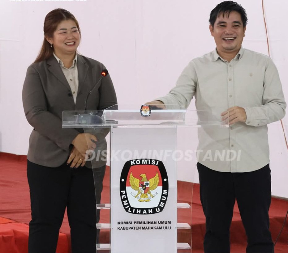 Pasangan Angela Idang Belawan-Suhuk (Angela-Suhuk) akan dilantik sebagai Bupati dan Wakil Bupati Mahakam Ulu (Mahulu) periode 2025-2029. Foto: dok.Diskominfostandi Mahulu