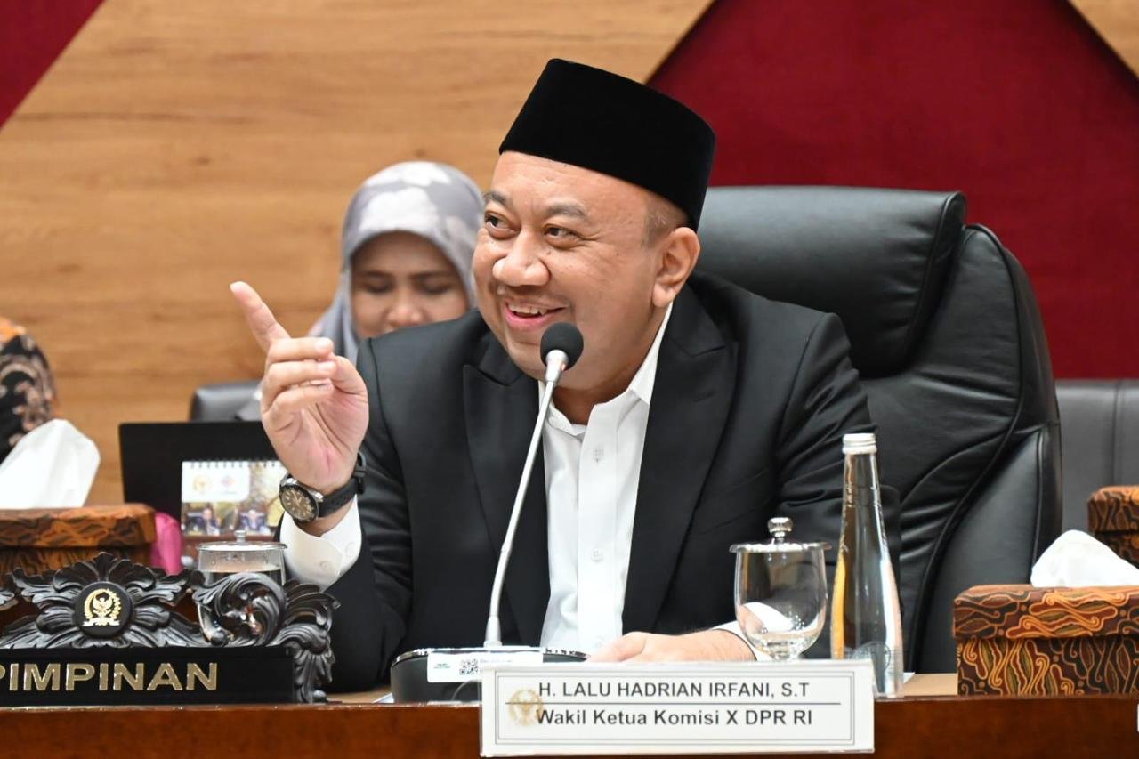 Wakil Ketua Komisi X DPR RI dari Fraksi Partai Kebangkitan Bangsa (PKB), Lalu Hadrian Irfani/Foto Fraksi PKB