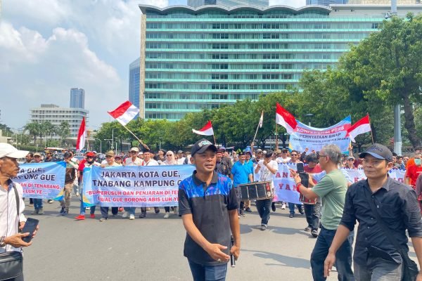 Warga Tanah Abang gelar aksi damai/Foto : Dok Fifi Abdurahman