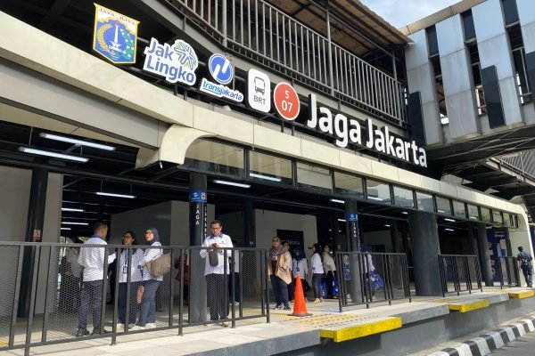 Halte Senen Sentral yang berubah nama jadi Jaga Jakarta/Foto : Dok Fifi Abdurahman