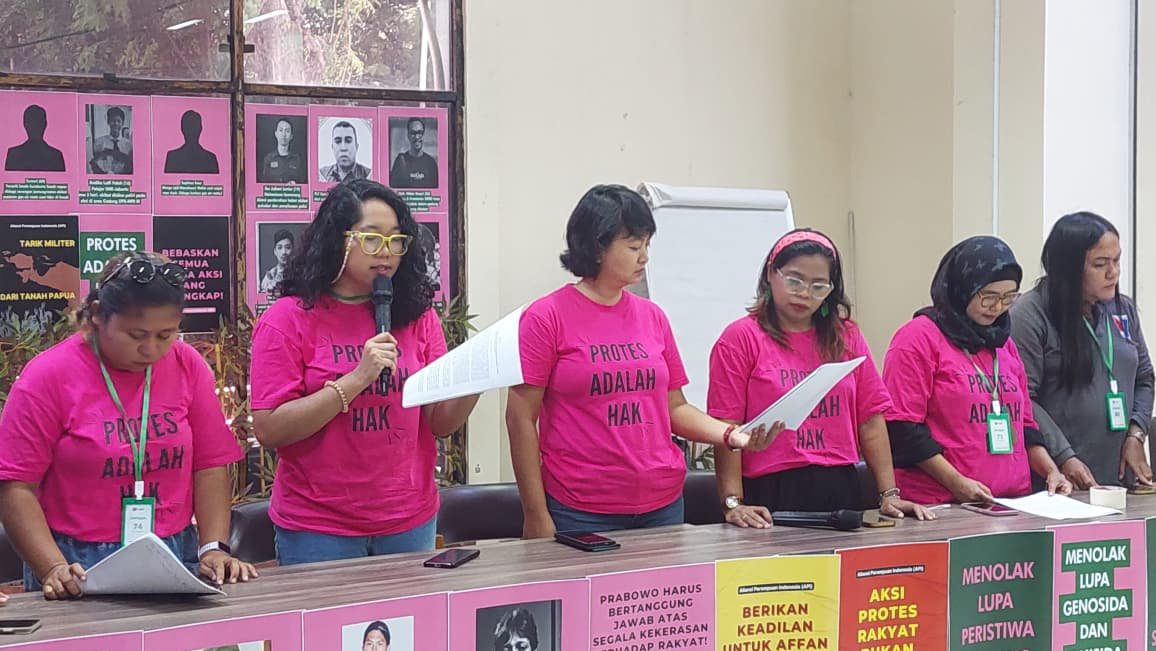 Aliansi Perempuan Indonesia memperingati September Hitam dengan seruan 'Protes Adalah Hak'/Foto : Dok. GP Nindya