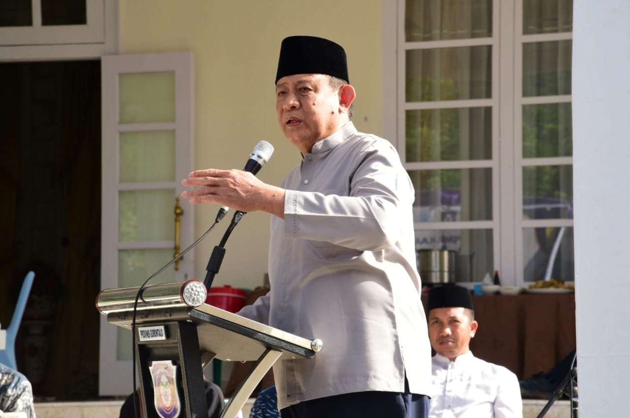 Gubernur Gorontalo, Gusnar Ismail. Foto: Diskominfotik Gorontalo