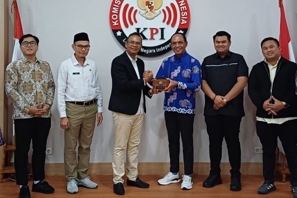 Ketua Komisi I DPRD Kalimantan Utara (Kaltara) Alimudin saat melakukan audiensi ke KPI Pusat di Jakarta, Kamis (11/9). Foto: GPriority/Dimas A Putra