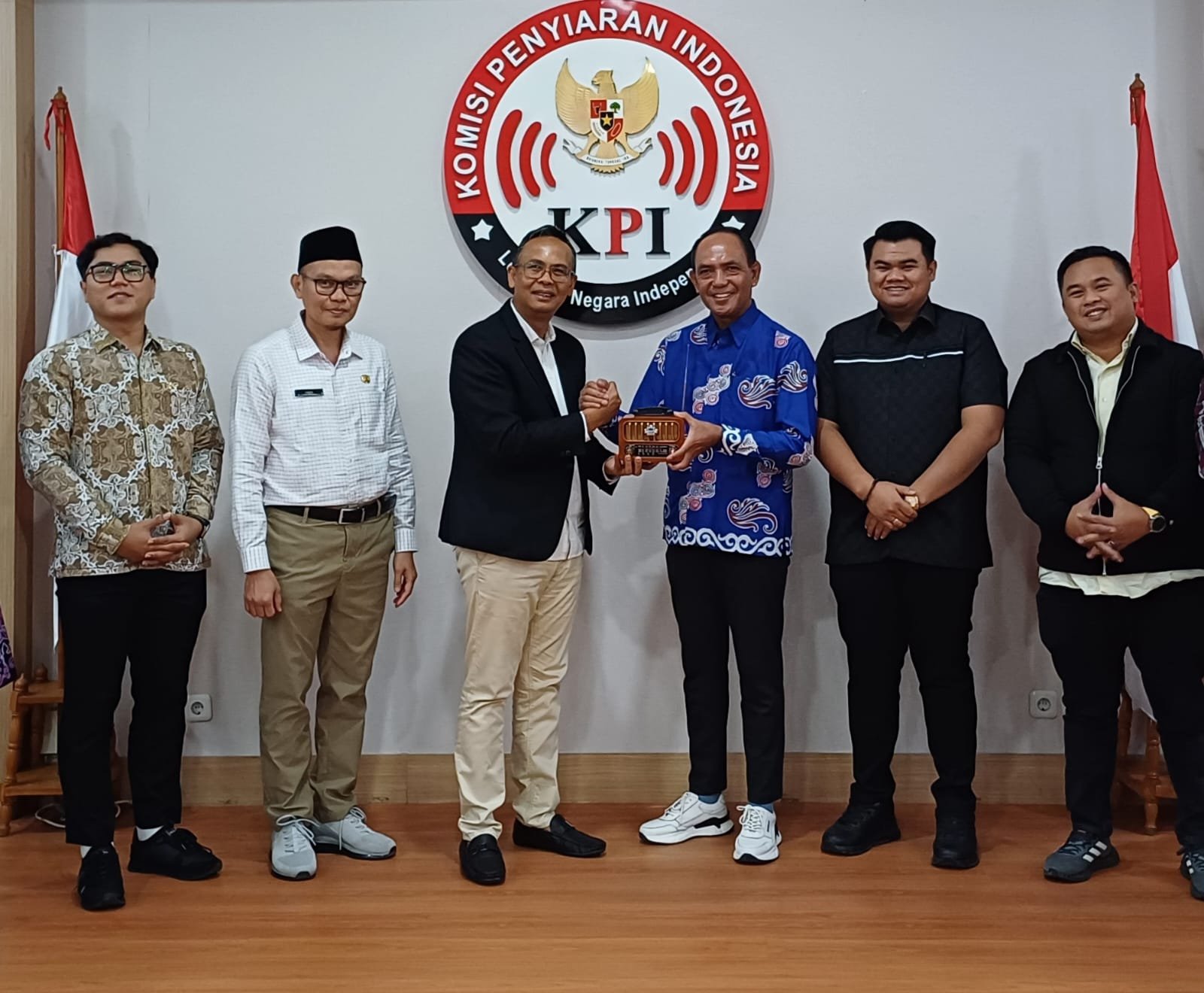 Ketua Komisi I DPRD Kalimantan Utara (Kaltara) Alimudin saat melakukan audiensi ke KPI Pusat di Jakarta, Kamis (11/9). Foto: GPriority/Dimas A Putra