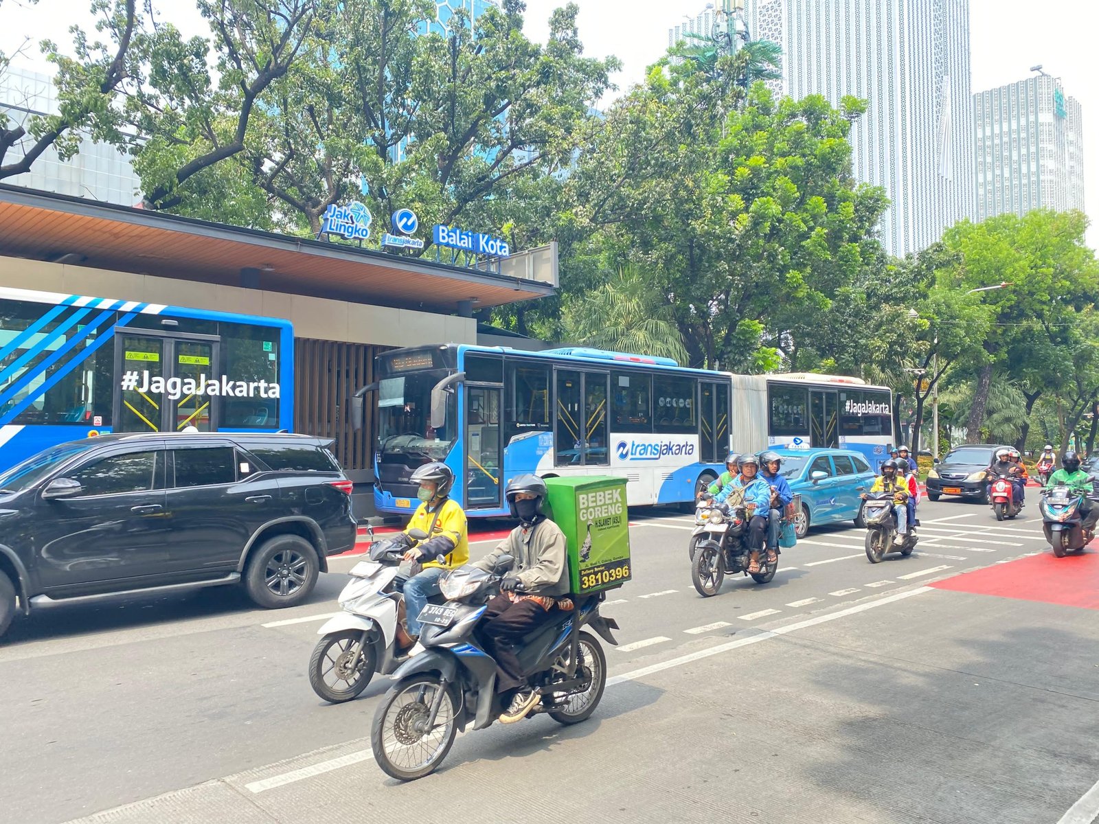 Potret transportasi di DKI Jakarta/Foto Fifi Abdurahman