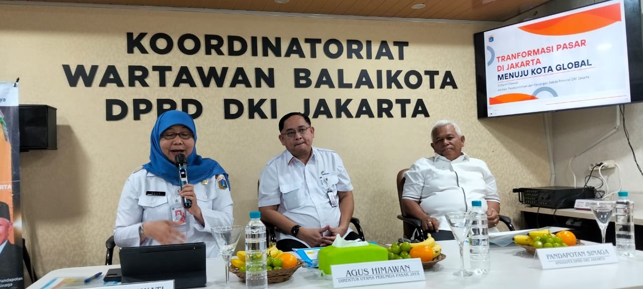 Balkoters Talk bertajuk “Transformasi Pasar di Kota Jakarta Menuju Kota Global” yang digelar di Balai Kota, Jakarta Pusat, Rabu (24/9)/Foto Istimewa