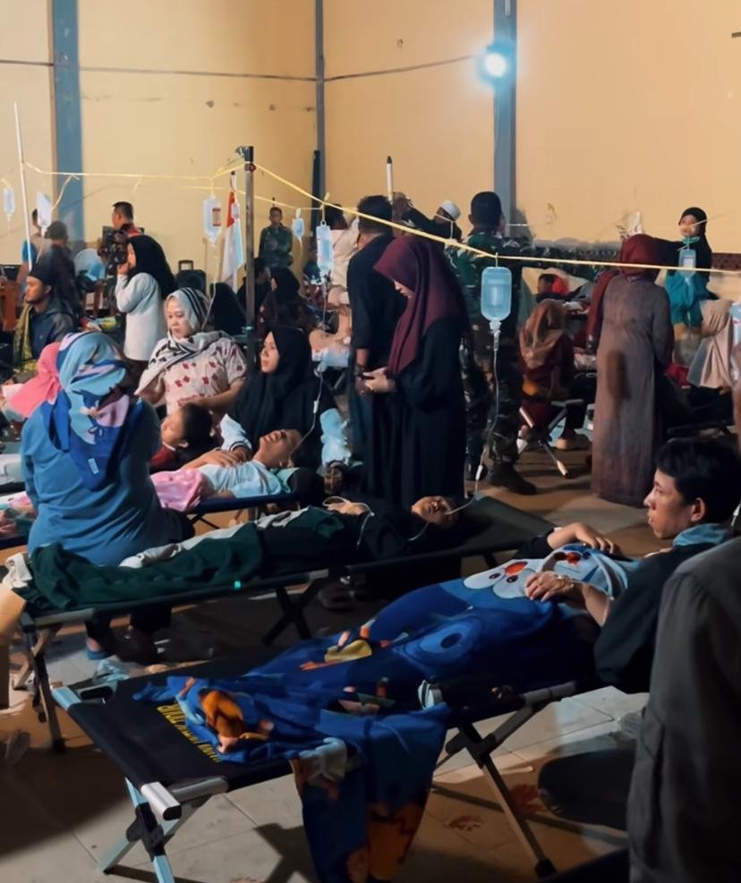 Korban kasus keracunan MBG di Bandung Barat/Foto Instagram Bupati Bandung Barat Jeje Ritchie Ismail