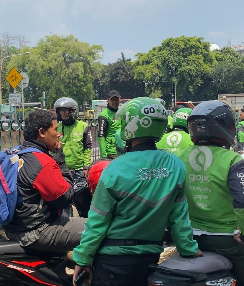 Kapolda Metro Jaya akan beri bonus Rp500 ribu ke ojol yang rekam kejahatan di Jakarta/Foto Fifi Abdurahman