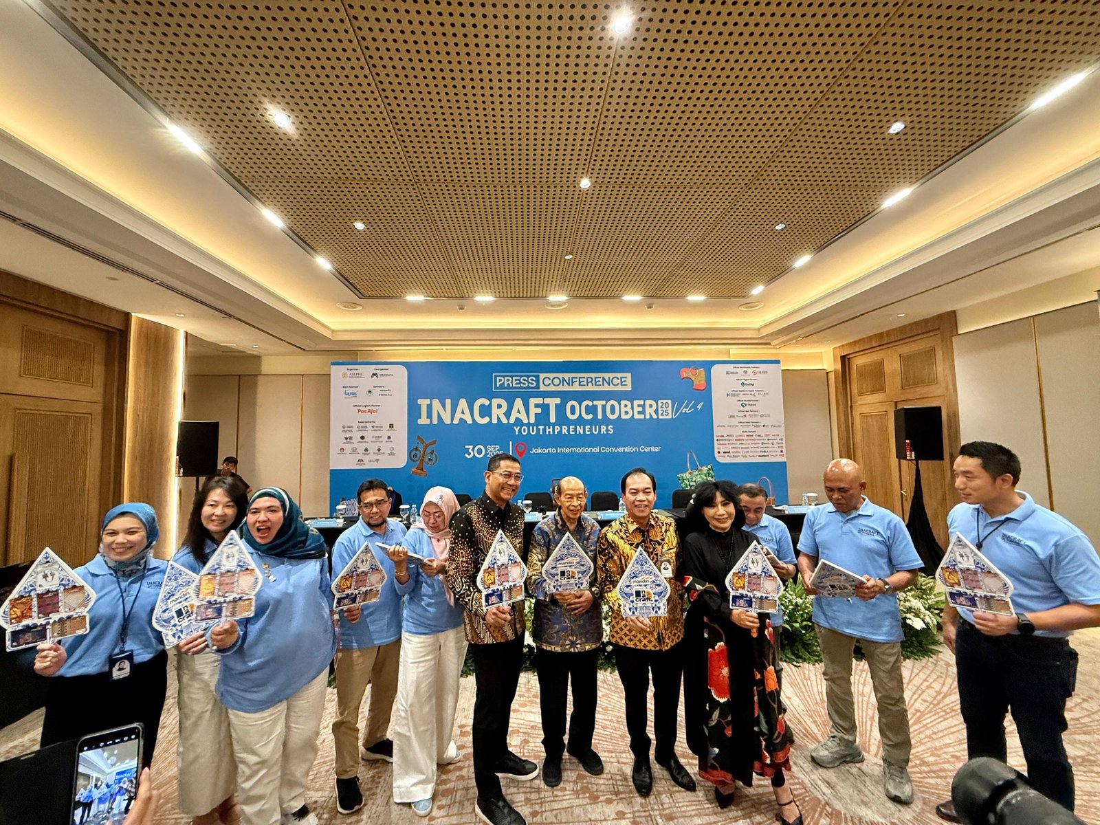 INACRAFT October 2025 Vol.4 – Youthpreneurs yang akan digelar di Jakarta International Convention Center (JICC), Senayan, Jakarta pada 1–5 Oktober 2025. Foto: istimewa