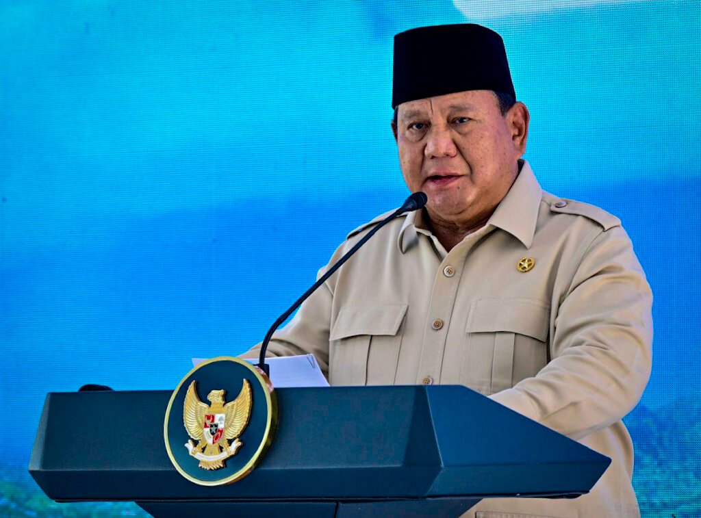 Presiden Prabowo Subianto / Foto : Dok. Setkab RI