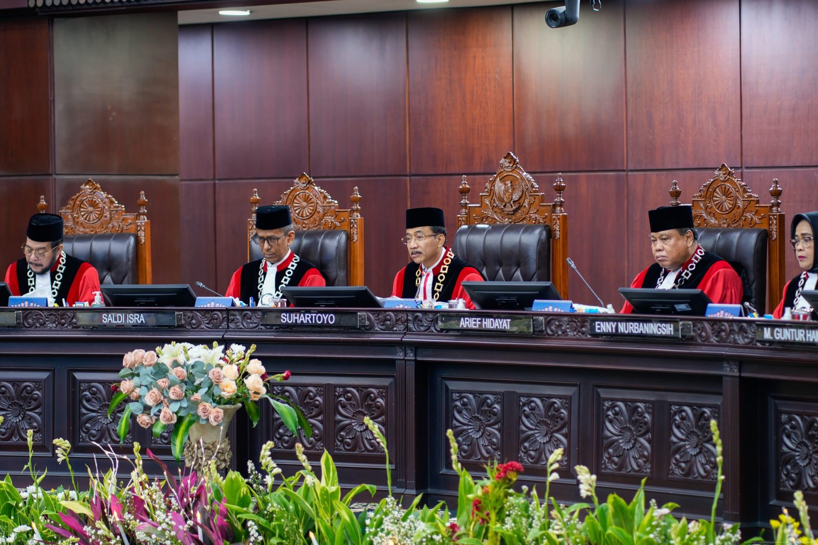 MK Tolak Syarat Capres-Cawapres Minimal S1/Foto : Dok. Mahkamah Konstitusi RI