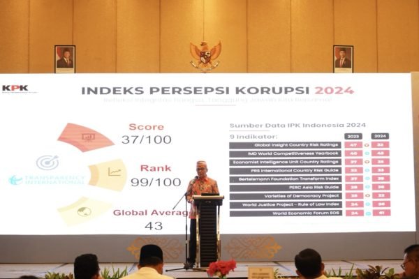 Ketua Komisi Pemberantasan Korupsi (KPK), Setyo Budiyanto dalam Rapat Koordinasi Pencegahan Korupsi Wilayah Kalimantan Timur (Kaltim) Tahun 2025 digelar di Kota Balikpapan pada Rabu (10/9). Foto: dok.Pemkab Kutim