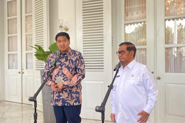 Menteri PKP, Maruarar Sirait dan Gubernur DKI Jakarta, Pramono Anung/Foto Fifi Abdurahman