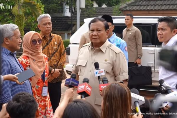 Presiden Prabowo Subianto/Foto Tangkapan Layar YouTube Sekretariat Presiden