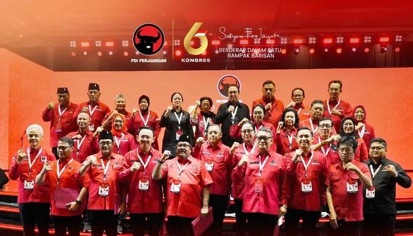 Kemenkum resmi mengesahkan struktur kepengurusan DPP PDIP periode 2025-2030/Foto Instagram @pdipperjuangan
