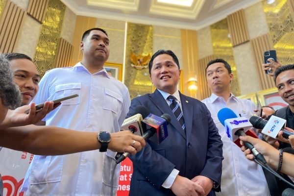 Dito Ariotedjo, Erick Thohir dan Taufik Hidayat/Foto Fifi Abdurahman