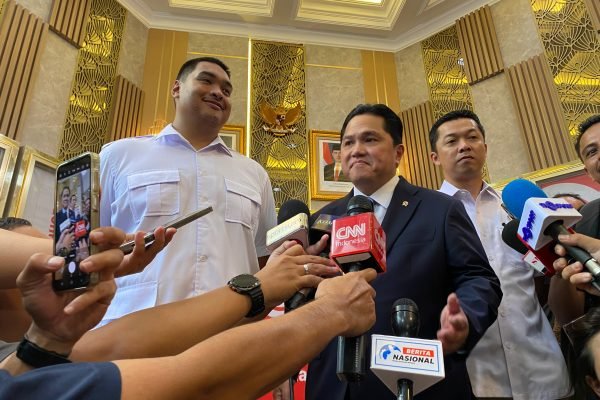 Dito Ariotedjo, Erick Thohir dan Taufik Hidayat/Foto Fifi Abdurahman