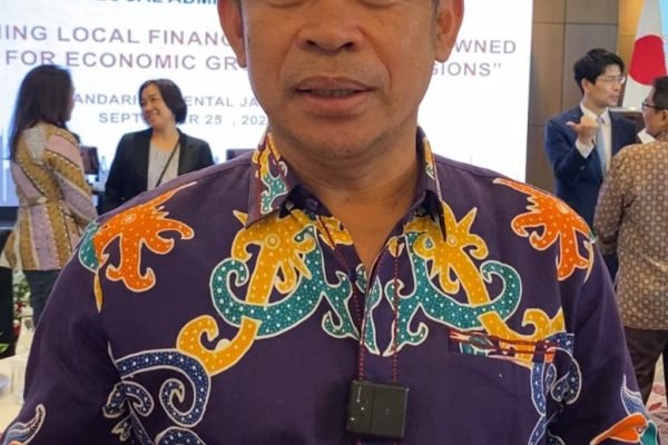 Pejabat (Pj) Sekretaris Daerah (Sekda) Kalimantan Utara (Kaltara), Bustan di Seminar Internasional Jepang-Indonesia/Foto Fifi Abdurahman