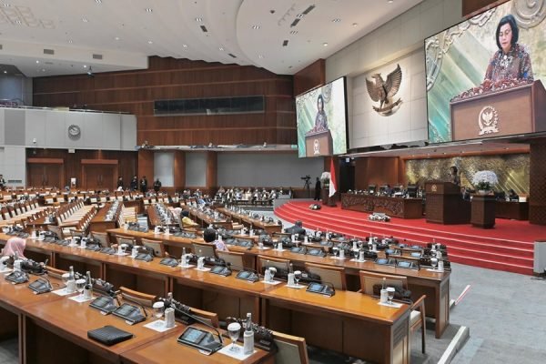Anggota DPR RI saat rapat paripurna/Foto : Dok. Kemenkeu RI