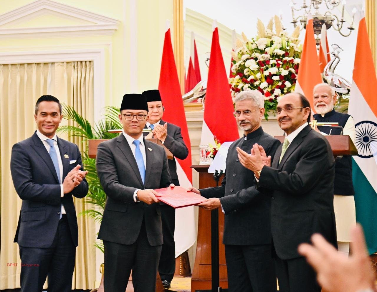 Indonesia-India Sepakat Kolaborasi Garap Program MBG/Foto : Dok. Sekretariat Presiden RI