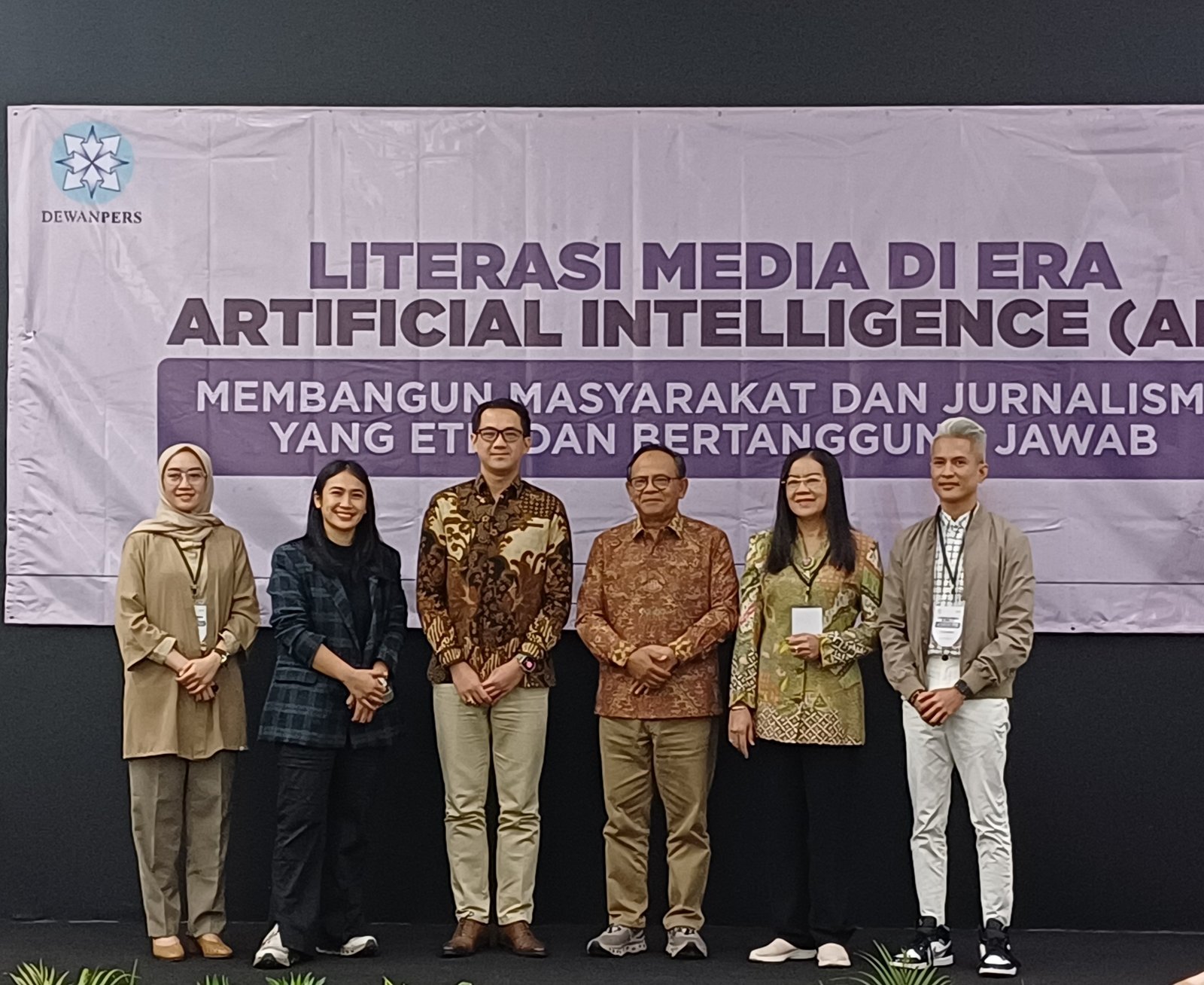Dewan Pers bersama GoTo menggelar literasi media pada Kamis (9/10). Foto: GPriortiy/Dimas A Putra