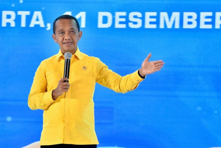 Pembuat meme Ketua Umum Partai Golkar sekaligus Menteri ESDM, Bahlil Lahadalia, kini dipolisikan/Foto : Dok. DPD Partai Golkar Provinsi Riau