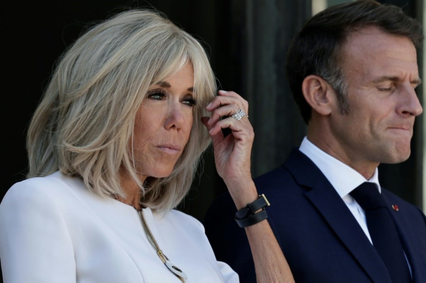 Istri Presiden Prancis Emmanuel Macron, Brigitte Macron, Ubah Penampilan Di Tengah Konspirasi Transgender/Foto : Dok. Le Gazette France