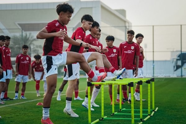 Sesi latihan Timnas Indonesia U-17. Foto: dok.PSSI