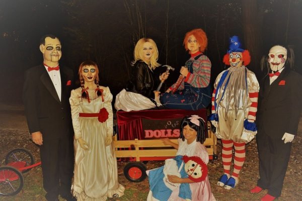 Ilustrasi kostum halloween. Foto: pinterest