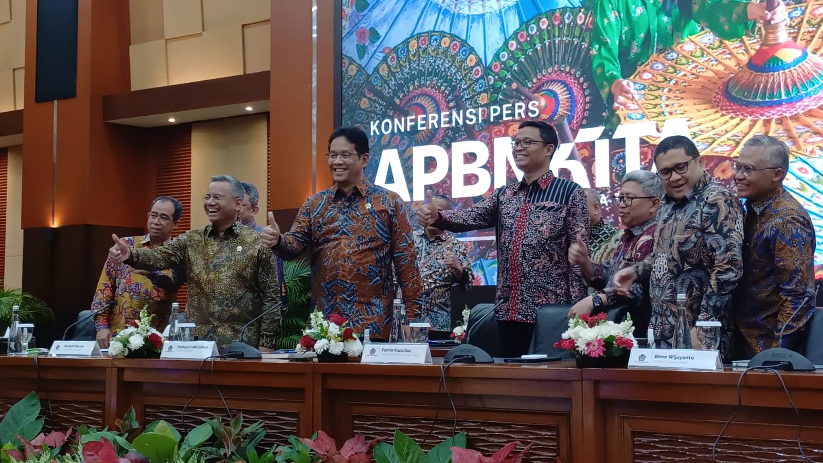 Menteri Keuangan (Menkeu) Purbaya Yudhi Sadewa dalam Konfrensi Pers APBN KiTA di Jakarta, Kamis (14/10). Foto: GPriority/Dimas A Putra