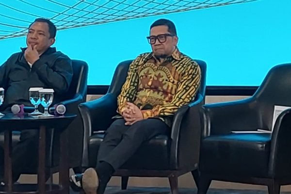 Wakil Ketua Badan Legislatif (Baleg) DPR RI, Ahmad Doli Kurnia pada talkshow CSIS, Rabu (15/10)/Foto : GPriority (Nindya Farhah Azzahrah)