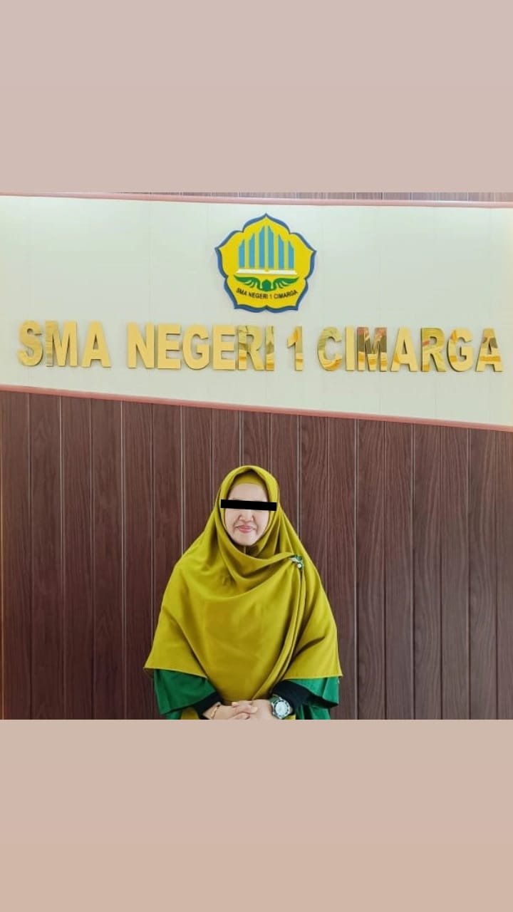 Kepsek SMAN 1 Cimarga. Foto: Dok/SMAN 1 Cimarga