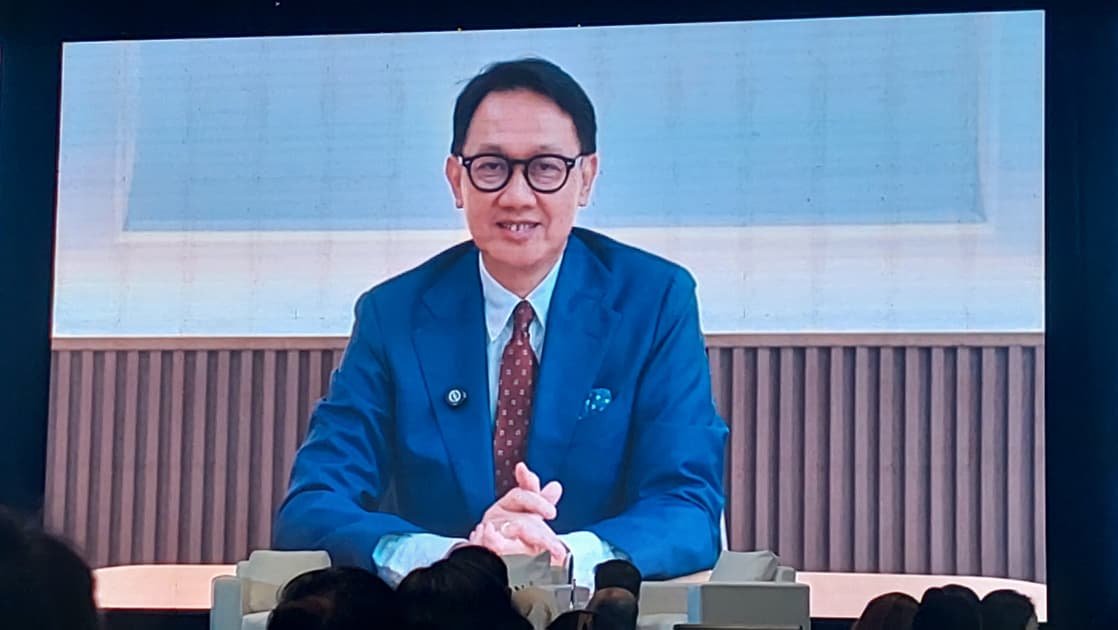 Wamenlu RI Arif Havas Oegroseno dalam agenda "2nd Indonesia-Mekong Basin Connect Forum: Energy Security Cooperation in the Region", Kamis (16/10)/Foto : GPriority (Nindya Farhah Azzahrah)